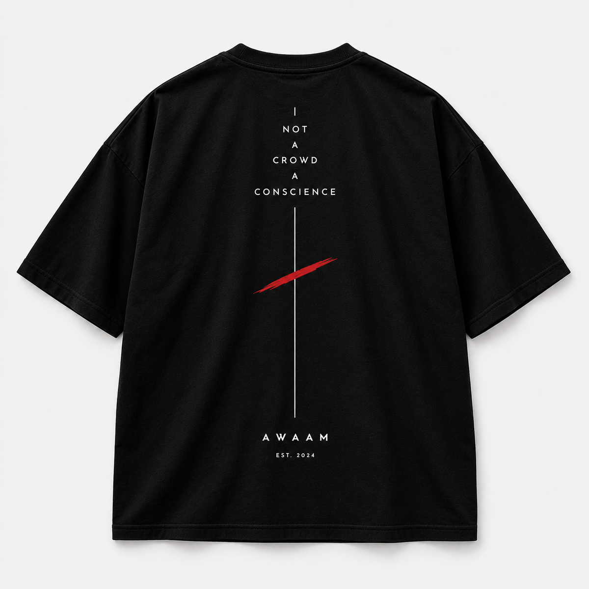 AWAAM “Not A Crowd” Oversized T-Shirt