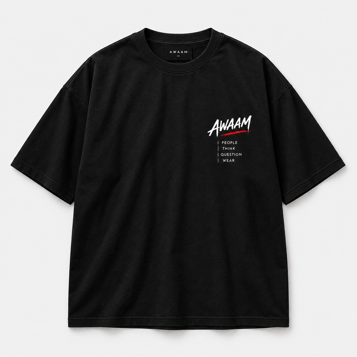 AWAAM “Not A Crowd” Oversized T-Shirt