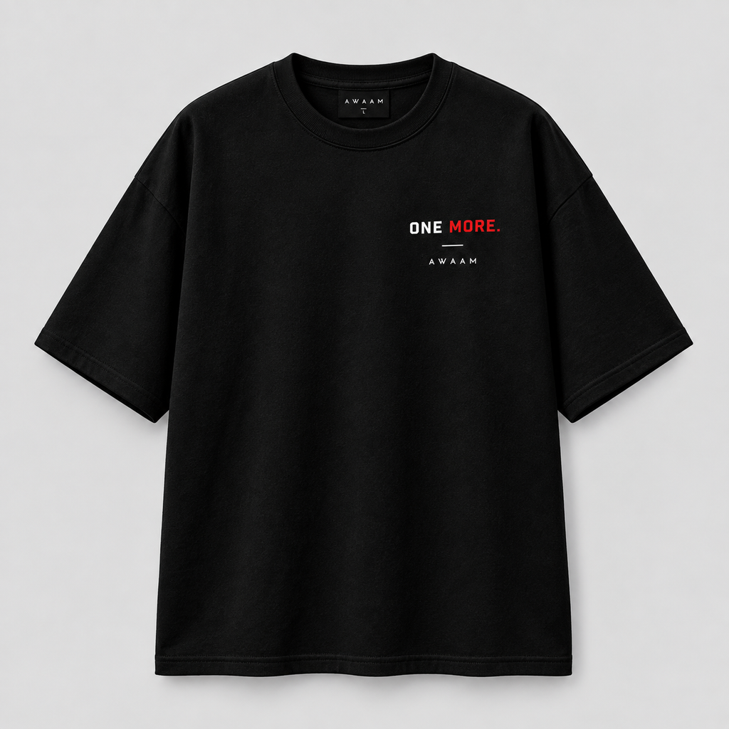 AWAAM — One More. Oversized T-Shirt