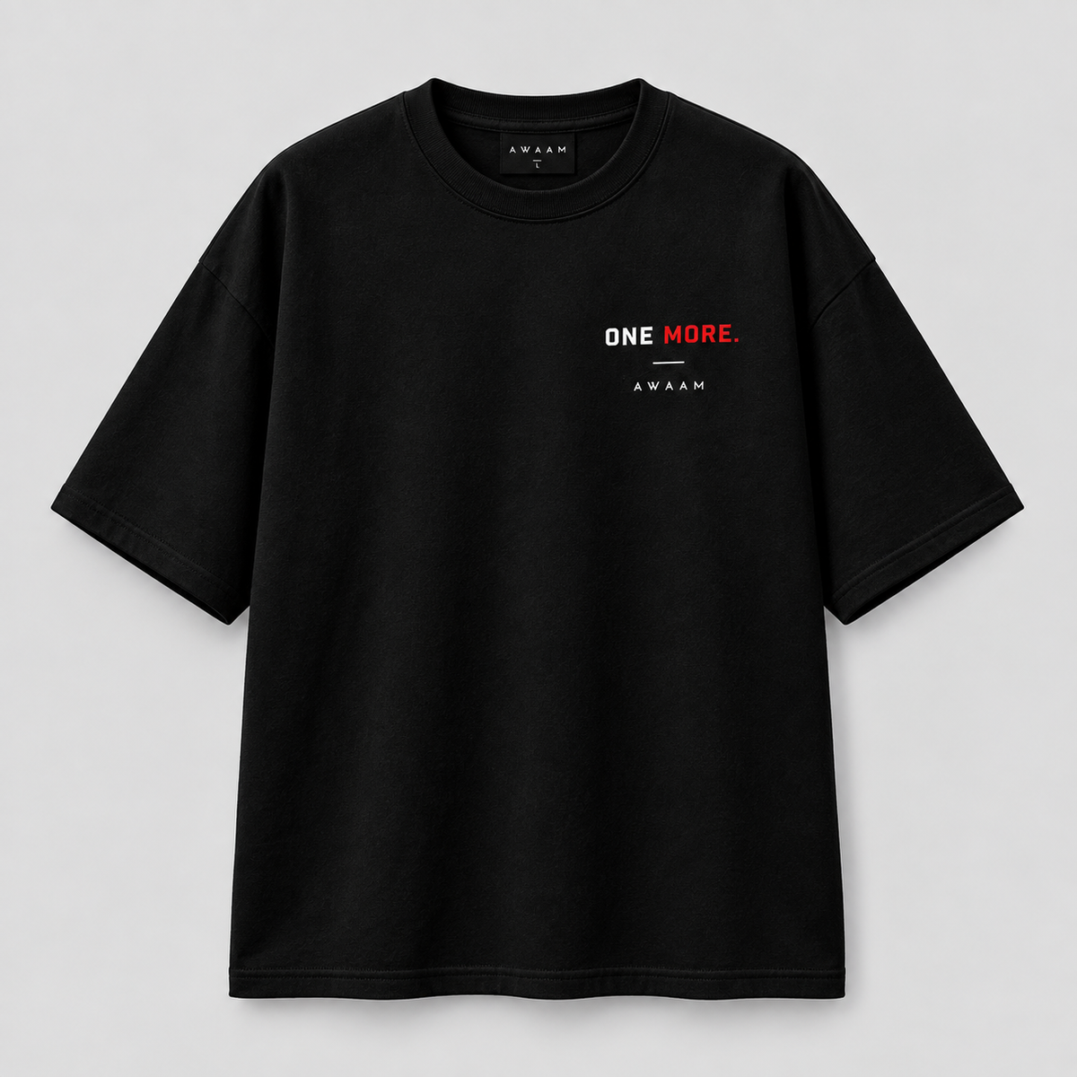 AWAAM — One More. Oversized T-Shirt