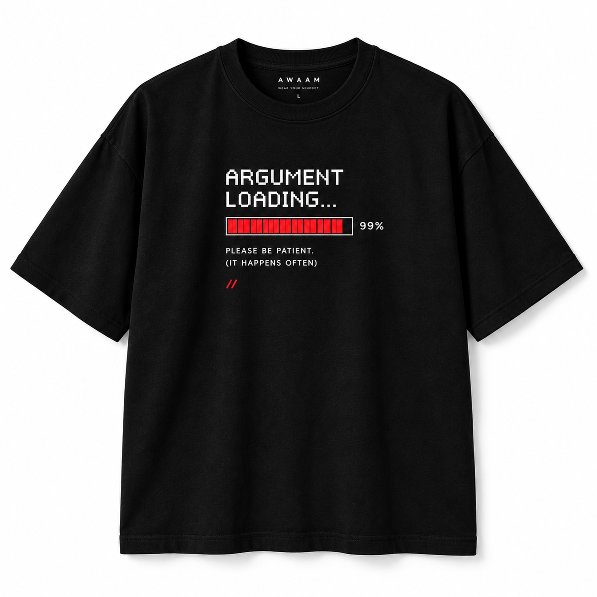 AWAAM — Argument Mode Couple T-Shirt Set