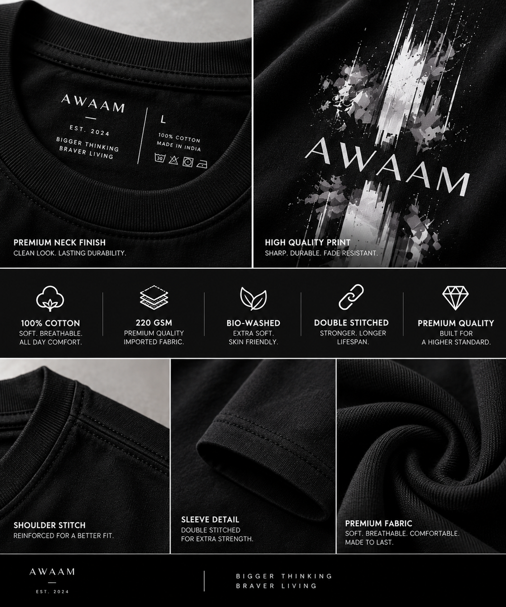 AWAAM Oversized T-Shirt