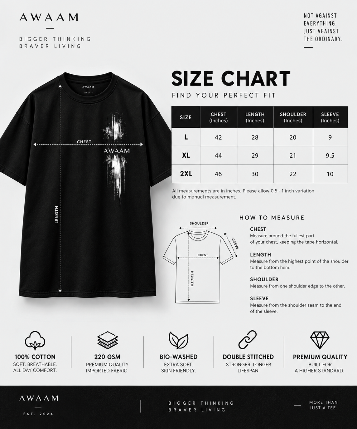 AWAAM Oversized T-Shirt
