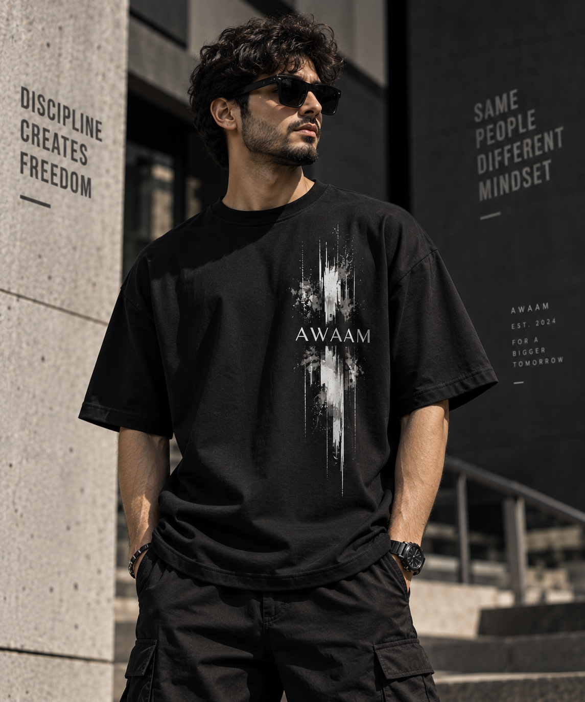 AWAAM Oversized T-Shirt