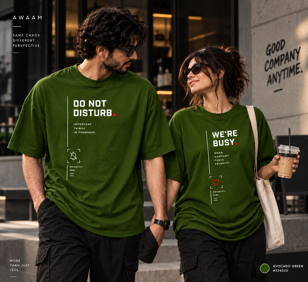 Do Not Disturb — Couple T-Shirt Set