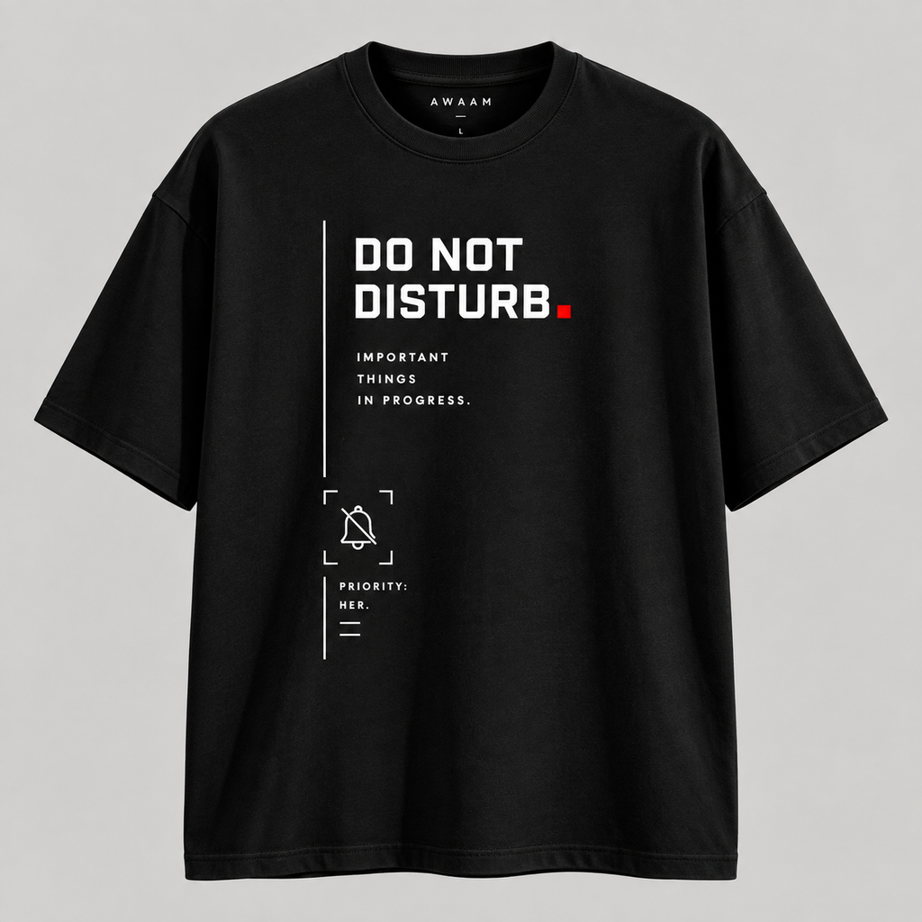 Do Not Disturb — Couple T-Shirt Set